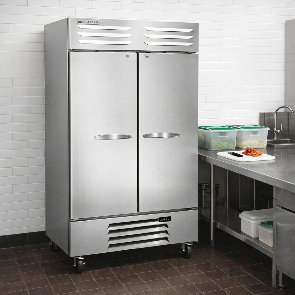 Two Section Reach-in Refrigerator