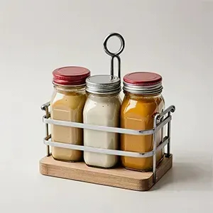 Condiment Caddies and Racks