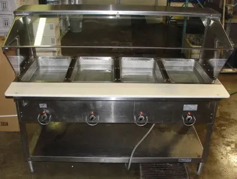 Duke E304M 4 well steam table 208v 1ph (Reconditioned)