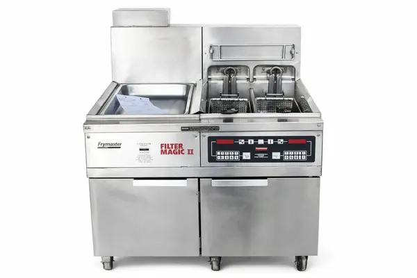 Frymaster (Reconditioned) FH14-2BLSC Electric Fryer W-Dump Station & Filter System 208v-3ph