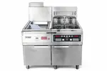 Frymaster (Reconditioned) FH14-2BLSC Electric Fryer W-Dump Station & Filter System 208v-3ph